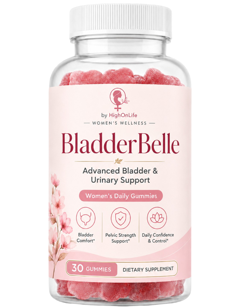 BladderBelle bottle — 30 women's daily gummies for bladder and urinary support